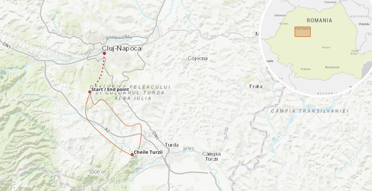 cheile turzii tour